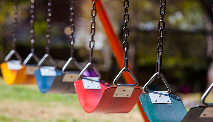 Swings at a Playground