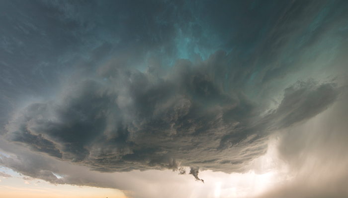 storm clouds