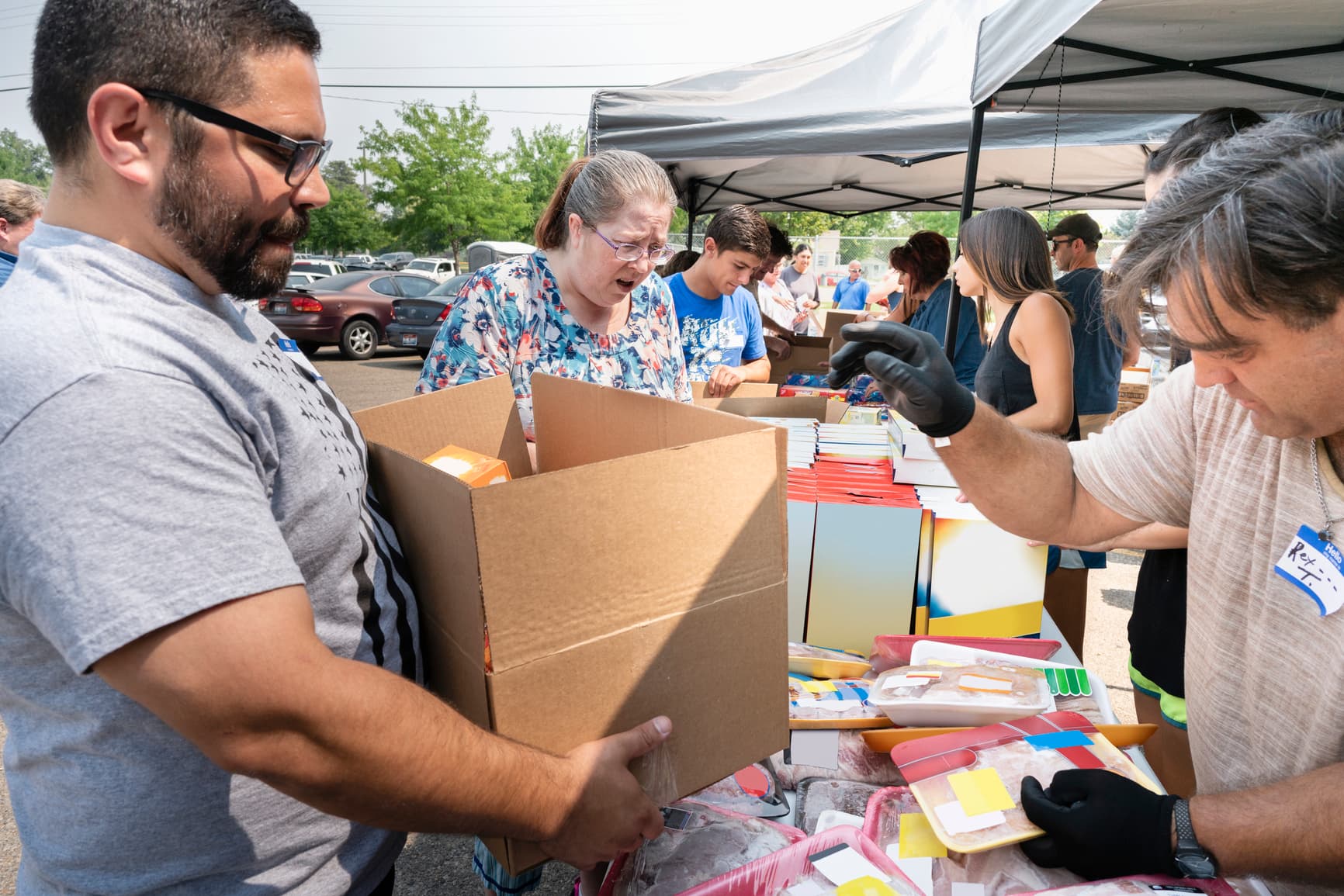 volunteers
