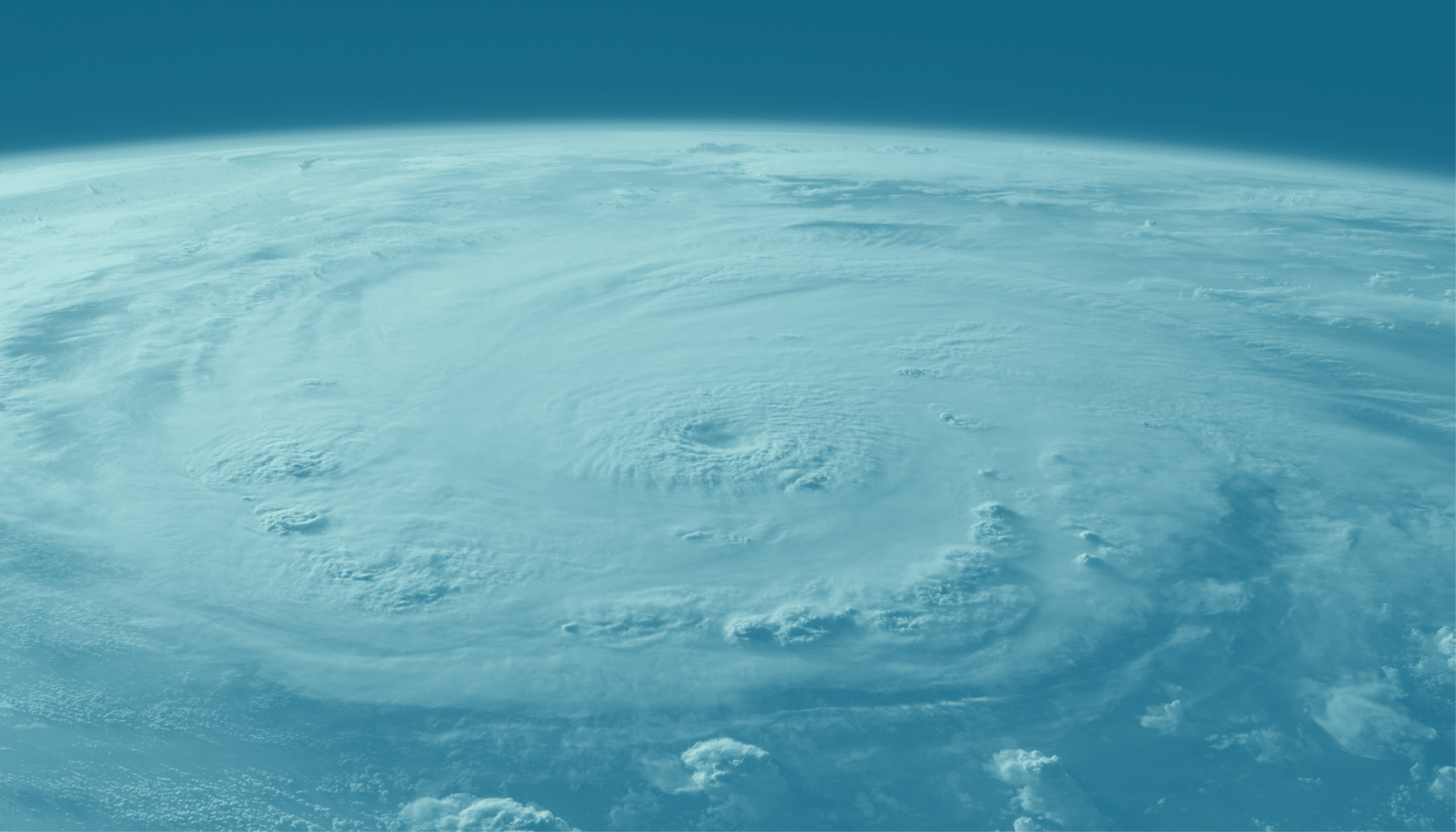 satellite image of hurricane