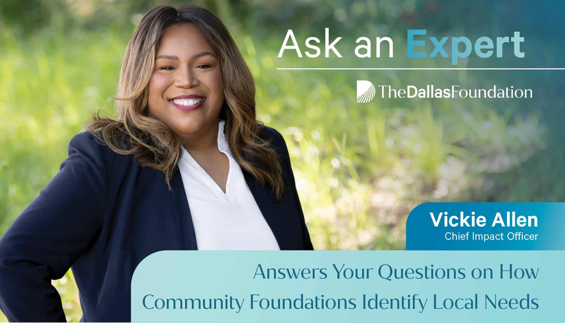 How community foundations identify local needs